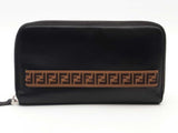Fendi Ff Logo Zip Around Wallet Long Aa0826sxsa