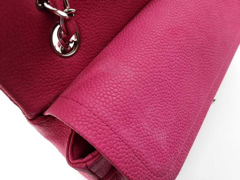 Chanel Classic Double Flap Pink Quilted Suede Cavier Shoulder Bag Do0825ixzxde