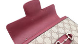 Gucci Horsebit 1955 Small Shoulder Bag In Gg Monogram Coated Canvas Fw0626izxdu