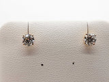 1.02 Cttw Lab Grown Diamonds 14k Yellow Gold 1.1g Stud Earrings Do0726orxde