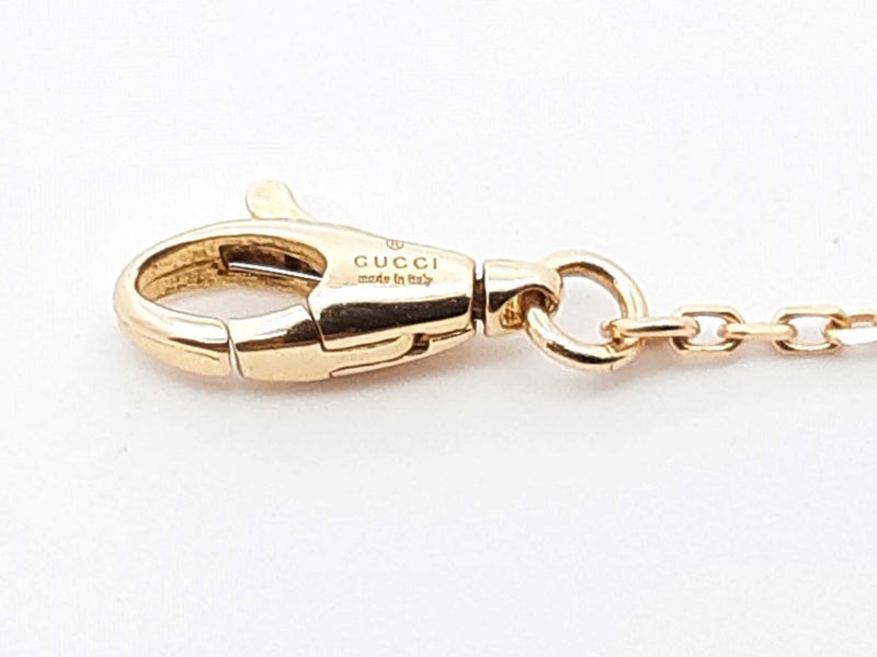 Gucci Running Gg Necklace In 18k Yellow Gold 10.1 Grams 25 Inch Fw0925rrxdu