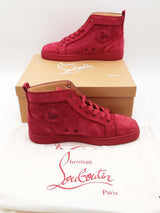 Christian Louboutin Louis Orlato Flat Pink Suede Sneakers Size 42.5 Eb0725oxzsa