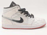 Nike Cu2804-100 Jordan 1 Mid White Shoes Size 9.5 Aa0725lrzsa