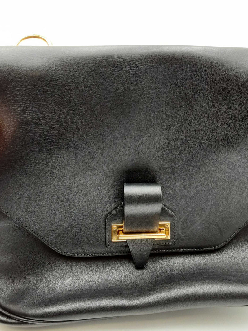 Tom Ford Jennifer Black Leather Purse Eb0824pcrdu