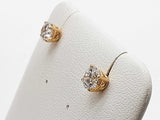 1.02 Cttw Lab Grown Diamonds 14k Yellow Gold 1.1g Stud Earrings Do0726orxde