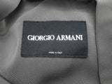 Georgio Armani Green Zip Up Windbreaker Hoodie Jacket Do0326crde