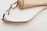 Christian Dior Off White Calfskin Saddle Bag Eb1024exzsa