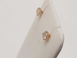 1.02 Cttw Lab Grown Diamonds 14k Yg 0.8g Screw Back Stud Earrings Do0726orxde