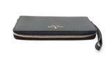 Kate Spade New York Bryann Large Zip Around Black Leather Wallet Sd0125lrdu