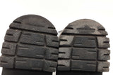 Fendi Fendigraphy Black Leather Biker Boots Size 36.5 Eb0226lxzde