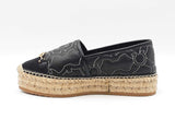 Salvatore Ferragamo Kim Gal Gancini Embroidered Espadrilles Size 8 Fw0926loxdu