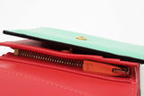 Christian Louboutin Elisa Mint Green Leather Compact Wallet Eb0526lxzde
