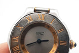 Cartier Must 21 Two Tone Quartz 28mm Stainless Steel Watch Eb1225rxzdu