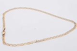 14k Yellow Gold Mariner Link Bracelet 2.7 Grams 11 Inch Eb0426lrxsa