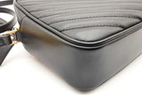 Ysl Yves Saint Laurent Lou Camera Black Leather Crossbody Bag Do0726cxzde