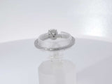 .90 Cttw Diamond 14k White Gold Ring 2.7 Grams Size 9 Aa0525sxzsa