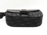 Christian Dior Saddle Messenger Bag In Oblique Jacquard & Leather Fw1025lpzxdu