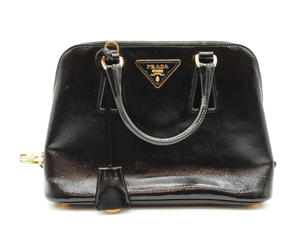 Prada Saffiano Vernice Promenade Hand Bag Sd1225pzxde – Max Pawn