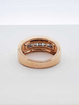 0.50 Cttw Channel-set Diamond & 14k Gold Band 10.2 Grams Size 8 Fw0625izxdu