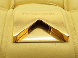 Bottega Veneta Light Yellow Chain Cassette Bag Sd0826ezxde