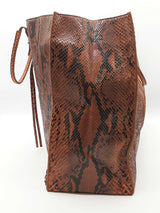 Balenciaga Python Papier A4 Tote Bag Eb0326erxde