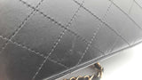 Chanel Matelasse Timeless Classic Black Quilted Satin Handbag Sd0625oczxdu