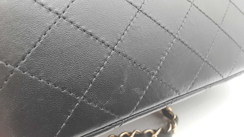 Chanel Matelasse Timeless Classic Black Quilted Satin Handbag Sd0625oczxdu