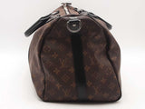 Louis Vuitton Keepall Bandouliere 45 Monogram Macassar Brown Aa1125pxzsa