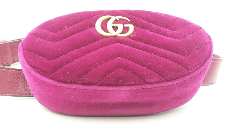 Gucci Gg Marmont Velvet Belt Bag Sd1025orzdu