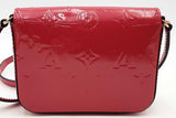 Louis Vuitton Mini Monogram Fushia Patent Vernis Sac Lucie Crossbody Eb0726wrxsa