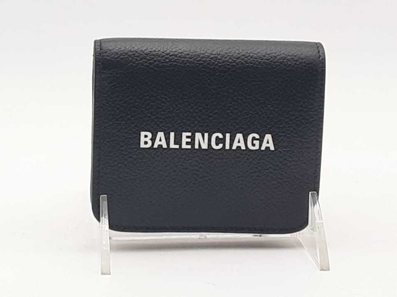 Balenciaga Cash Mini Wallet On Chain Black Wallet Aa0525loxsa