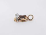 .11ctw Diamonds 18k Yellow Gold 6.8 Grams Aaron Dasha Shoe Pendant  Sd0725lrzsa