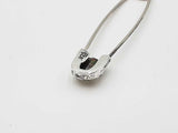 Chrome Hearts Large Safety Pin In Sterling Silver Fw1025pxzdu