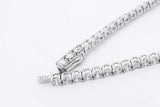 4.02cttw Lab Grown Diamond Tennis Bracelet 14k White Gold 5.7g 7 In Eb0326lwxzsa