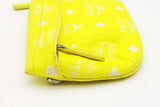 Mcm Neon Yellow Visetos Belt Bag Eb0926crde