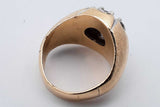 1.75cttw Diamond 14k Yellow Gold Ring 17.2 Grams Size 8.75 Eb0626osxzsa
