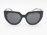 Prada Pr 14ws Sunglasses Black Cat Eye Frames Sd0825lrzsa