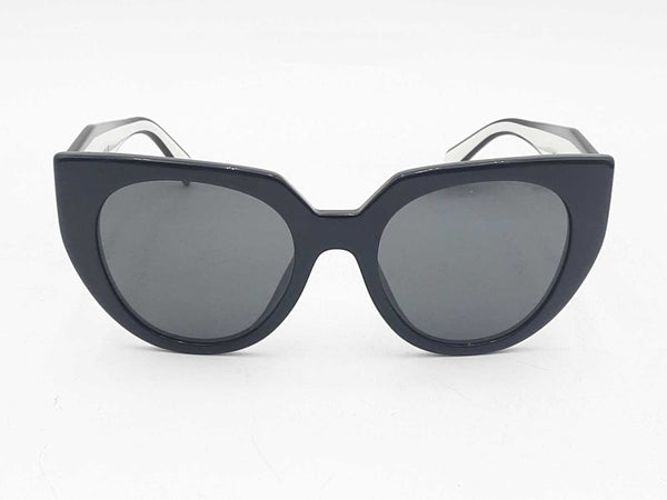 Prada Pr 14ws Sunglasses Black Cat Eye Frames Sd0825lrzsa