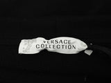 Versace Collection Black Zipper Pockets Sweater Size Xxl Do0326loxde