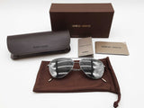 Giorgio Armani Ar6049 Steel Metal Frames Gray Lens Aviator Sunglasses Do0726rxde