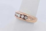 0.26cttw Diamond Ring In 14k Yellow Gold 7.6 Grams Size 7.5 Eb0326sxzdu