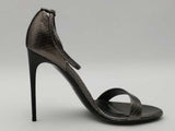 Tom Ford Snakeskin Sandals Metallic Black Size 41 Aa0826crsa