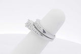 1.25cttw Princess Cut Diamond Ring 14k White Gold 6.5 Grams Size 4 Eb0326crxsa