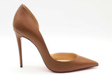 Christian Louboutin Iriza Brown Leather Pumps Size 40 Eb0626lrxde