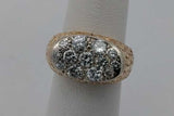 0.82cttw Diamond Ring In 18k Yellow Gold 6.8 Grams Size 4.75 Eb0826irxsa