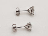 2.00 Cttw Lab Grown Diamonds 14k White Gold 1.1g Stud Earrings Do0723srxde