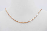 14k Yellow Gold Link Chain Necklace 3.1 Grams 24.5 Inch Eb0926orxsa