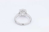 3.92cttw Diamond Ring In Platinum 5.2 Grams Size 4.5 Eb0126lrxxzdu