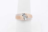 0.25ctw Diamond Band Ring In 14k Yellow Gold 8.7 Grams Size 7 Eb1025wcrsa