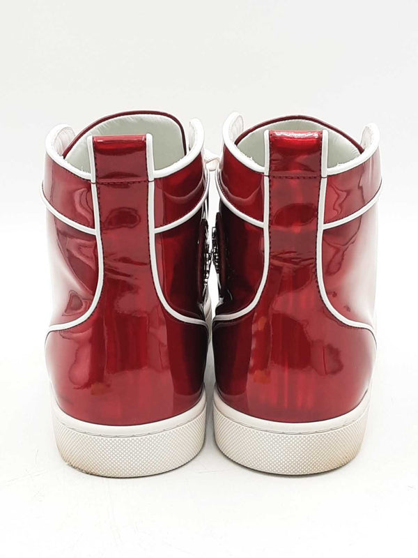 Christian Louboutin Louis Orlato Flat Patent Leather Sneakers Size 43 Eb925oxzsa